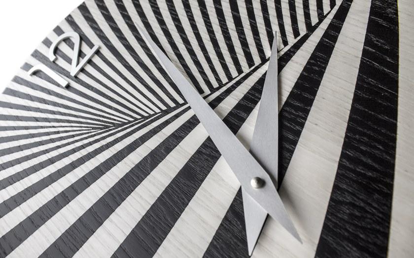 LIGNIS® Настенные часы из инкрустированного дерева Dolcevita abstract 10.076 - Вид №2