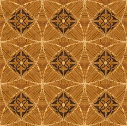 Художественный паркет Da Vinci Щитовой 26-211 Дуб (Гладкая) 500х500 мм 26010211