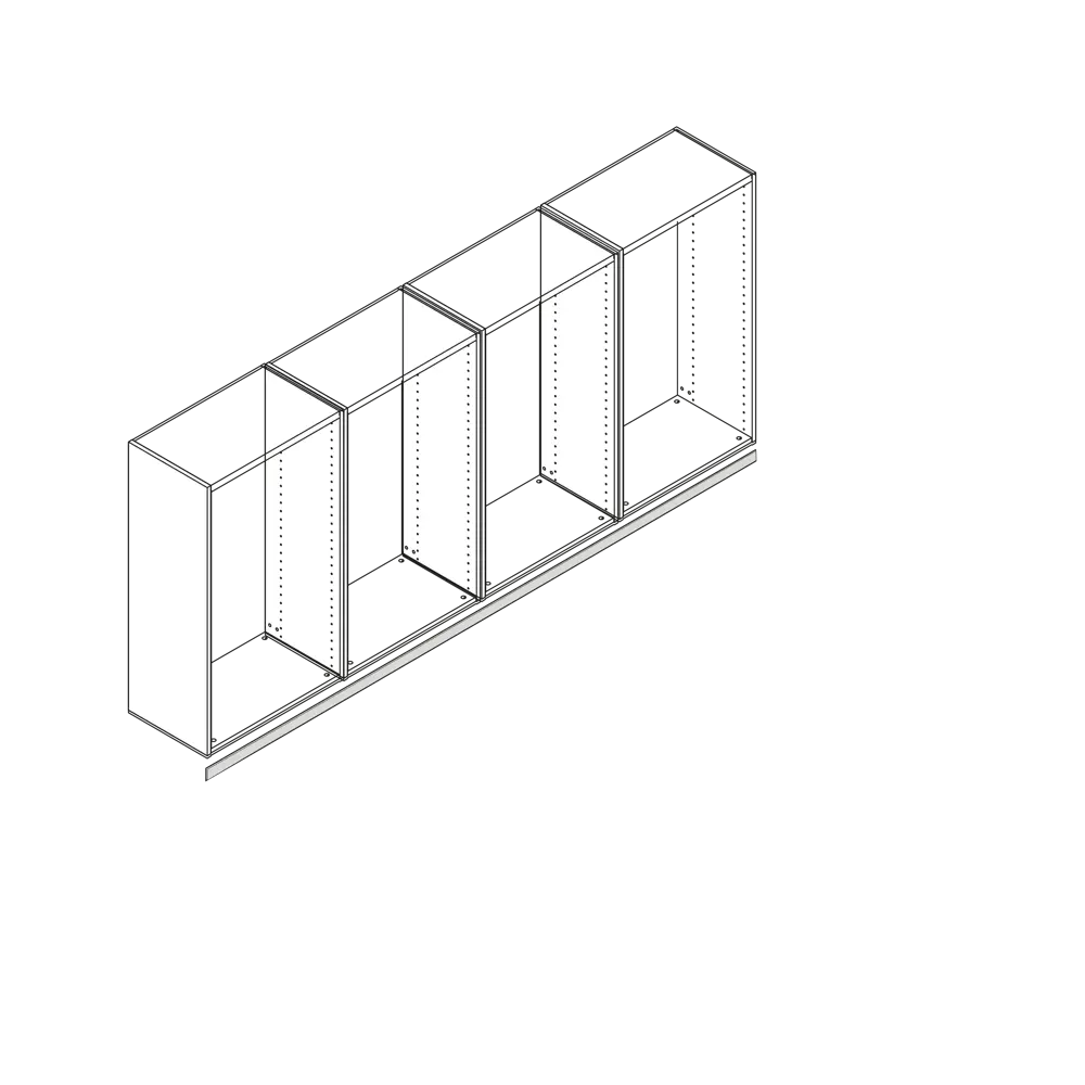 Карниз для кухонного шкафа DELINIA ID София грей 200 см - серый матовый 85837255 STLM-0876909 - Вид №15