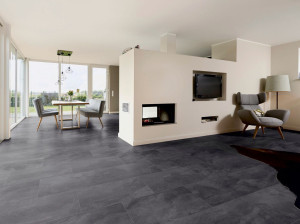 Пол с эффектом камня