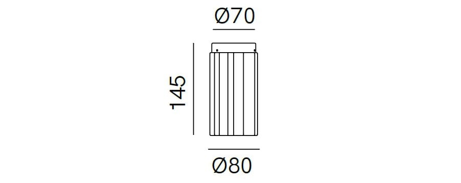 Керамический светодиодный потолочный светильник Il Fanale Dune ARCH-00031537 - Вид №4