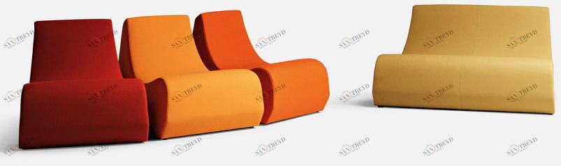 La Cividina Модульный диван на контракт Stones sun-id-1461432