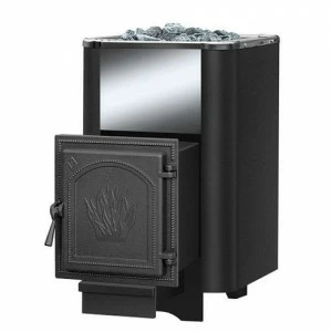 Печь для бани Везувий Сенсация 22 Антрацит (271) чугунная