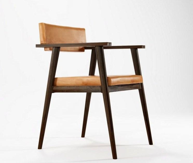 KARPENTER Мягкое кожаное кресло с подлокотниками Vintage sun-id-1444789 - Вид №30