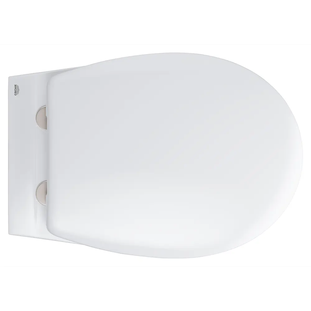 Унитаз подвесной Grohe Bau Ceramic 39351000 безободковый с микролифтом 81972284 STLM-2197433 - Вид №4