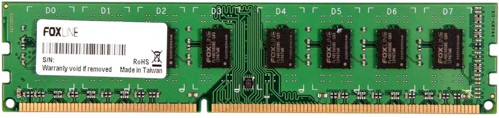 FL1600D3U11-8G dimm 8gb 1600 ddr3 cl11 (512*8) Foxline Santreyd 