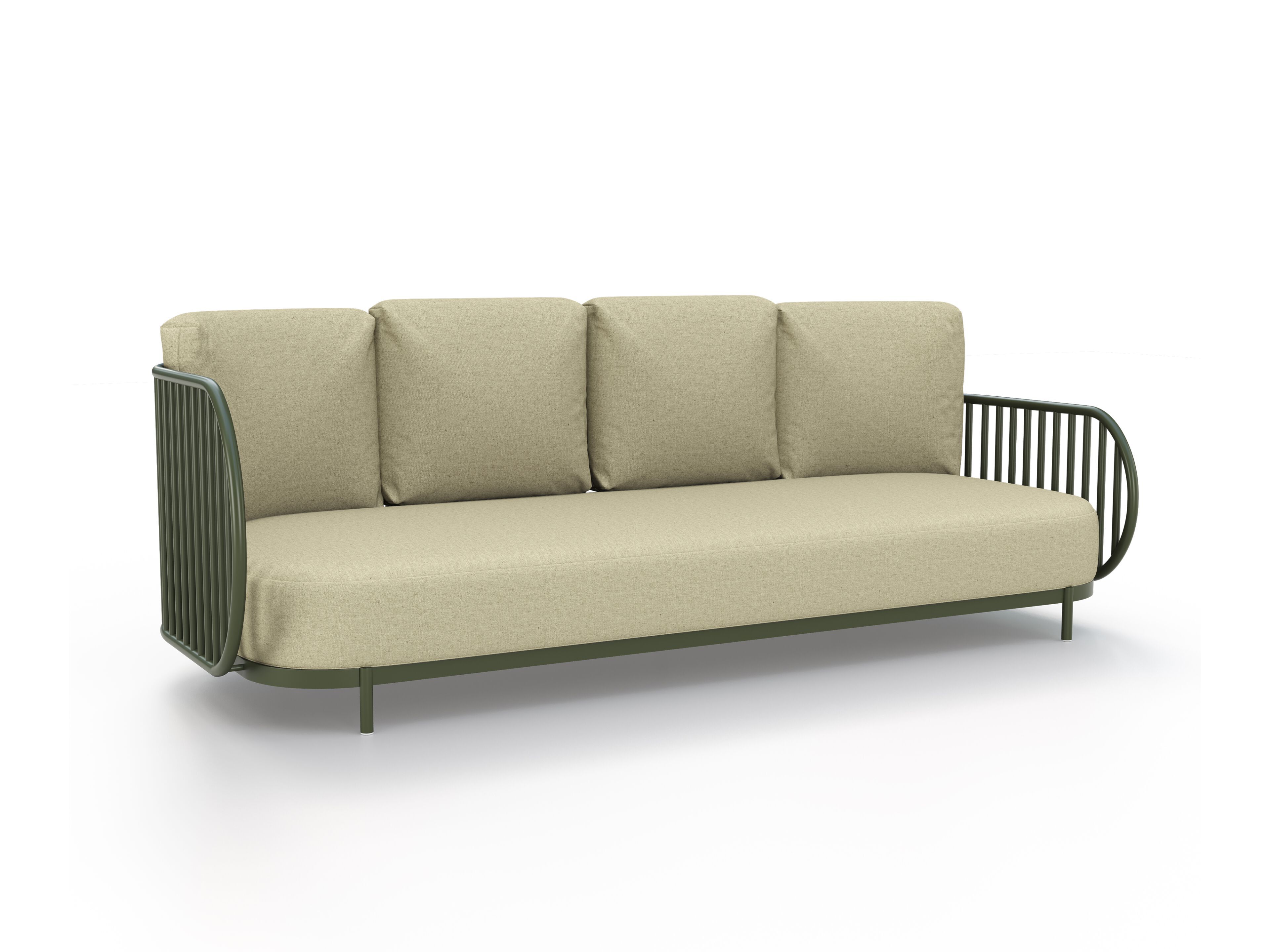 Алюминиевый садовый диван, Sunbrella® и 3-местный Канат YAAZ Ova ARCH-00019691 - Вид №5