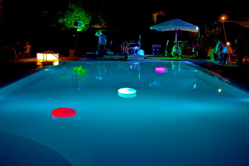 Настольная или плавающая лампа из полиэтилена Martinelli Luce Gloulglou Pol ARCH-00101308 - Вид №15