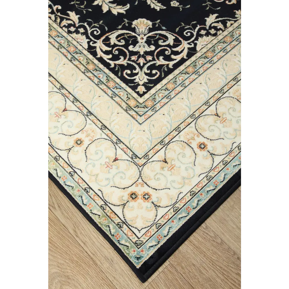 Ковер вискоза Hermitage 14377/3161 135x195 см цвет синий 85304788 STLM-2156471 RAGOLLE  - Вид №1