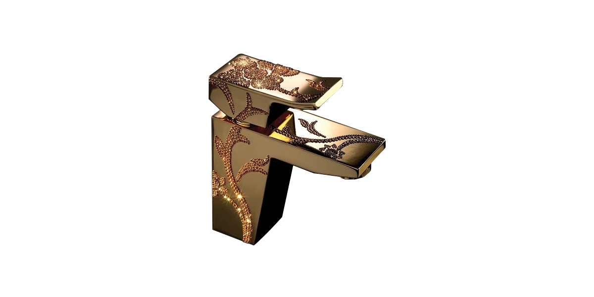 Смеситель для раковины 61.002G MAIER LUXURY 61002G - Вид №1