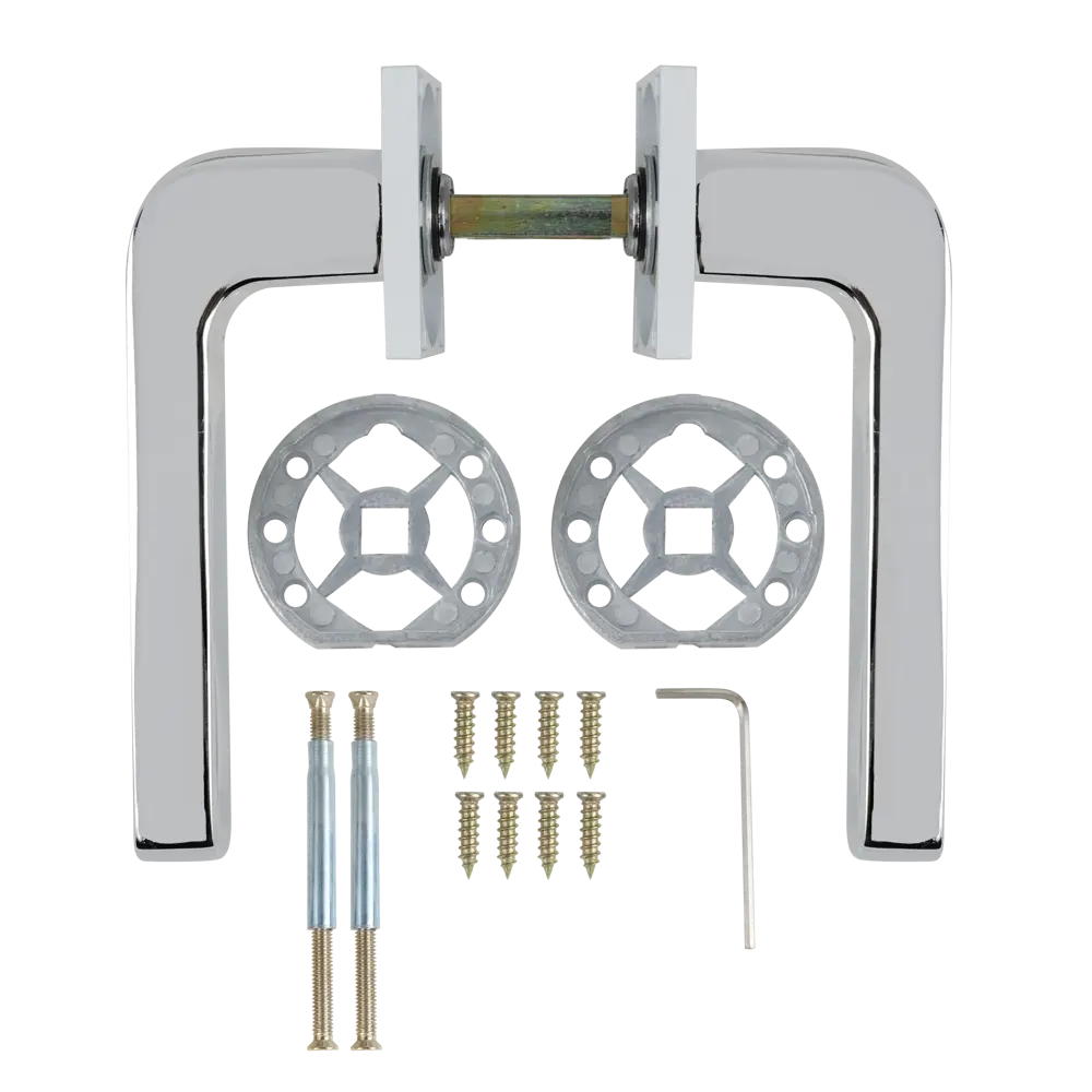 Дверные ручки EDSON EDS-177B-Q2 белые для межкомнатных дверей 85170511 STLM-0059407 - Вид №1