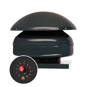 91886704 Вентилятор крышный Dospel WD BLDC D390x390 мм 72 дБ 2100 м³/ч цвет черный/золотистый STLM-1423962