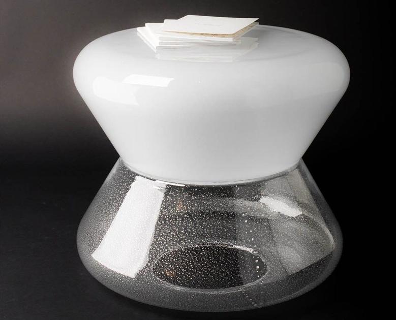 Veronese Круглый журнальный столик из муранского стекла Koro Ob.koro.40.47 - Вид №4