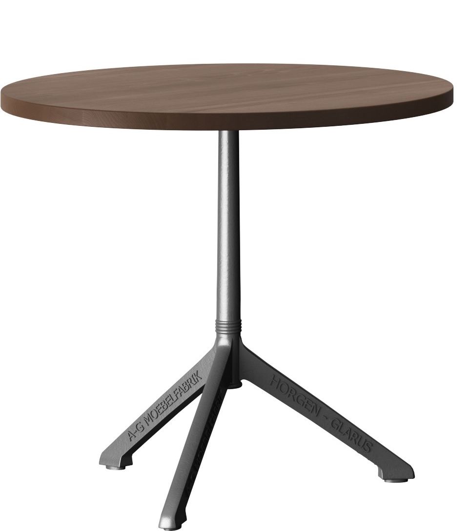 Круглый обеденный стол из массива дерева horgenglarus EPOC ARCH-00042574 - Вид №11