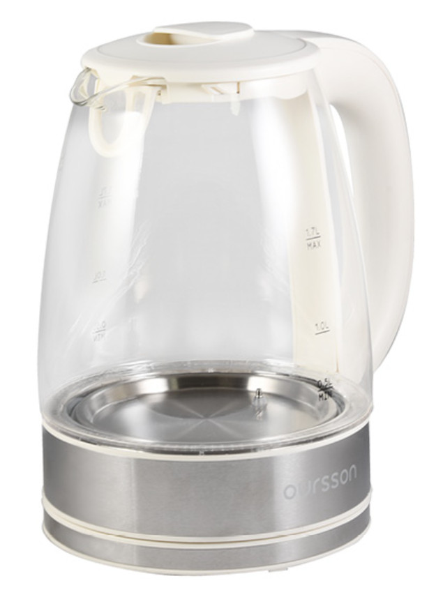 9081578 Электрочайник Oursson KE1744GD/IV бежевый STDN-0007218 - Вид №1