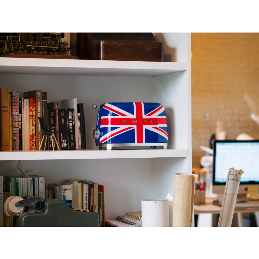 Тостер на 2 ломтика TSF01, британский флаг Smeg TSF01UJEU - Вид №14