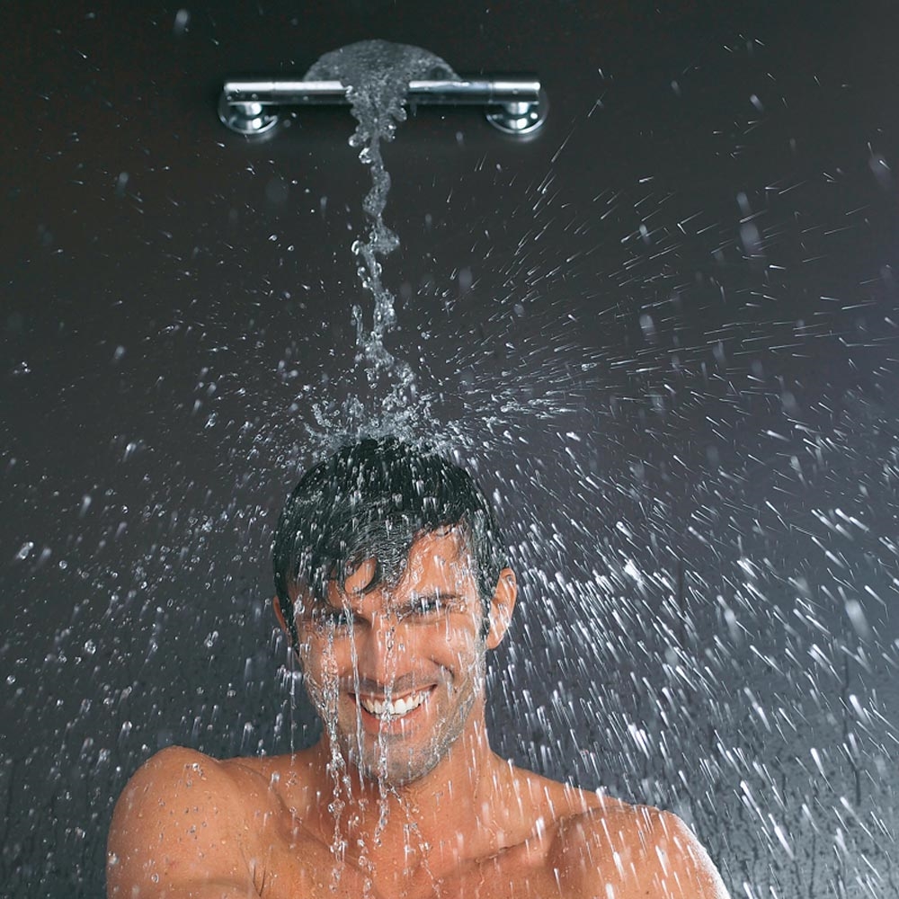 I00271- C Потолочный & настенный душ Cascata-Wall 150 mm BOSSINI  - Вид №3