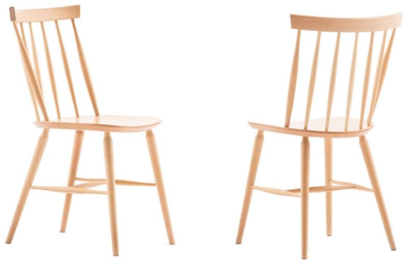 Paged Штабелируемый стул из бука  A-9850  - Вид №1