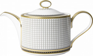 10650451 Royal Crown Derby Чайник Royal Crown Derby "Вибрации" (Oscillate, Onyx) 1л Фарфор костяной