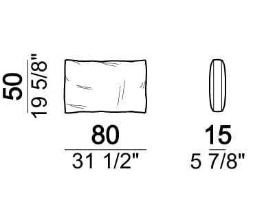 Тканевый диван с полуостровом Arketipo MOSS ARCH-00121787 - Вид №22