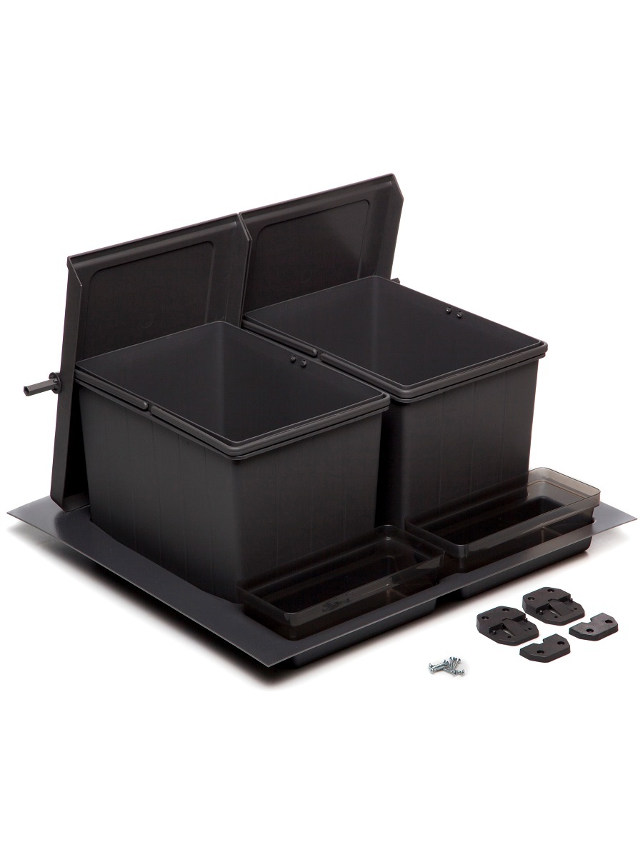 Система сортировки мусора Omega Top 600/24 Anthracite NAVAKO 10106 - Вид №2