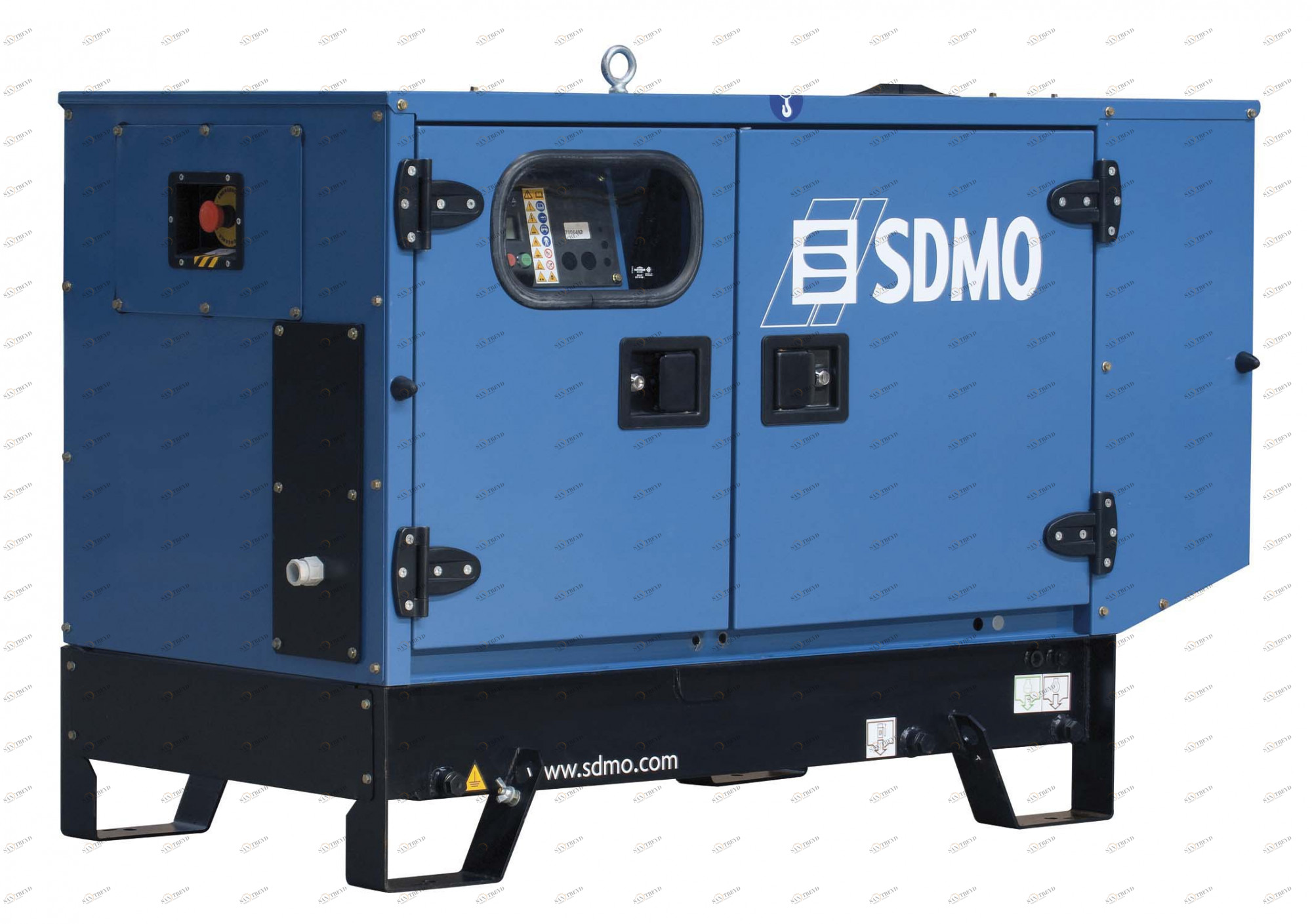 Дизельный генератор SDMO T8HKM в кожухе sun-id-1030231