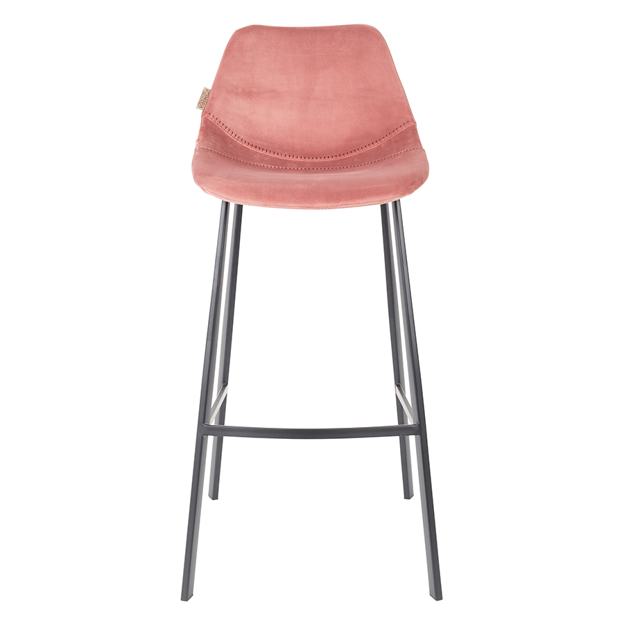Стул барный Franky темно-розовый Dutchbone 1500069 - Вид №5