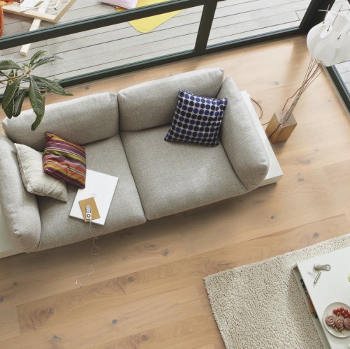 Паркетная доска Meister PD 400 Cottage Чистый 8492 Дуб Рустик с брашью (Текстурированная) 2200х180 мм 2300200044 - Вид №4