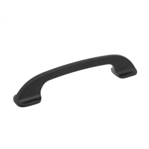 Мебельная ручка-скоба Assistente ЦАМ 96 мм матовый черный