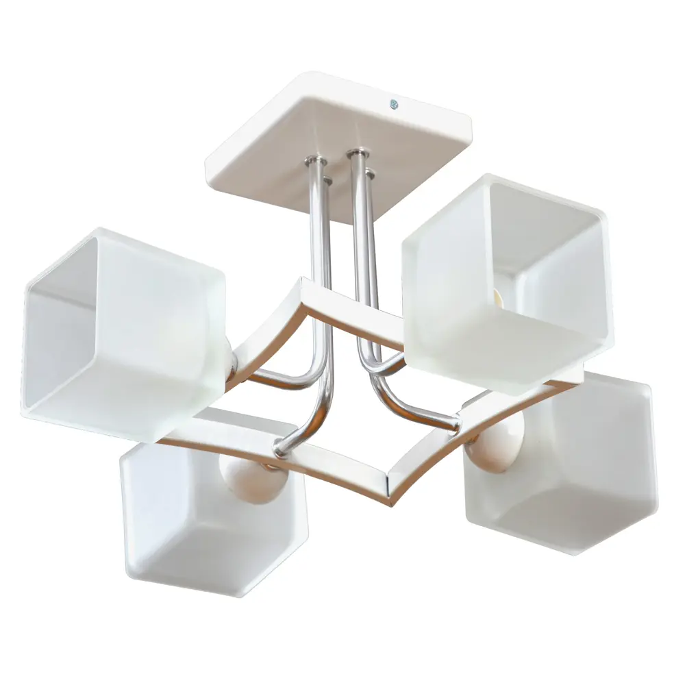 Люстра потолочная Светус Амарант белая 81-4x60-654 STLM-2125544