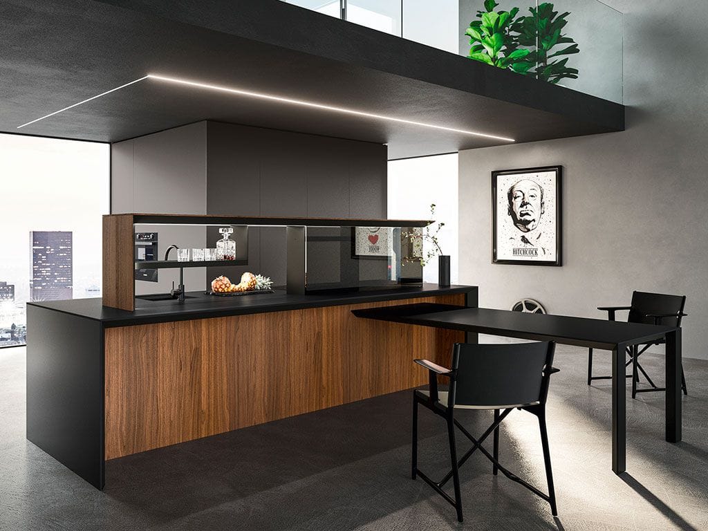 Встроенная кухня с островом Arrital Nautila ARCH-00026239