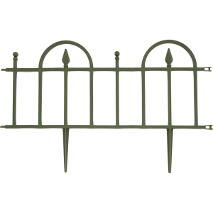 Заборчик 40x60 см полипропилен хаки 5 шт.