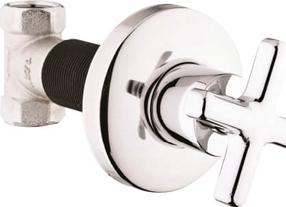 Клапан включения-выключения 1/2 '' - 1/2 '' (хром) / AC70S Creavit  - Вид №1