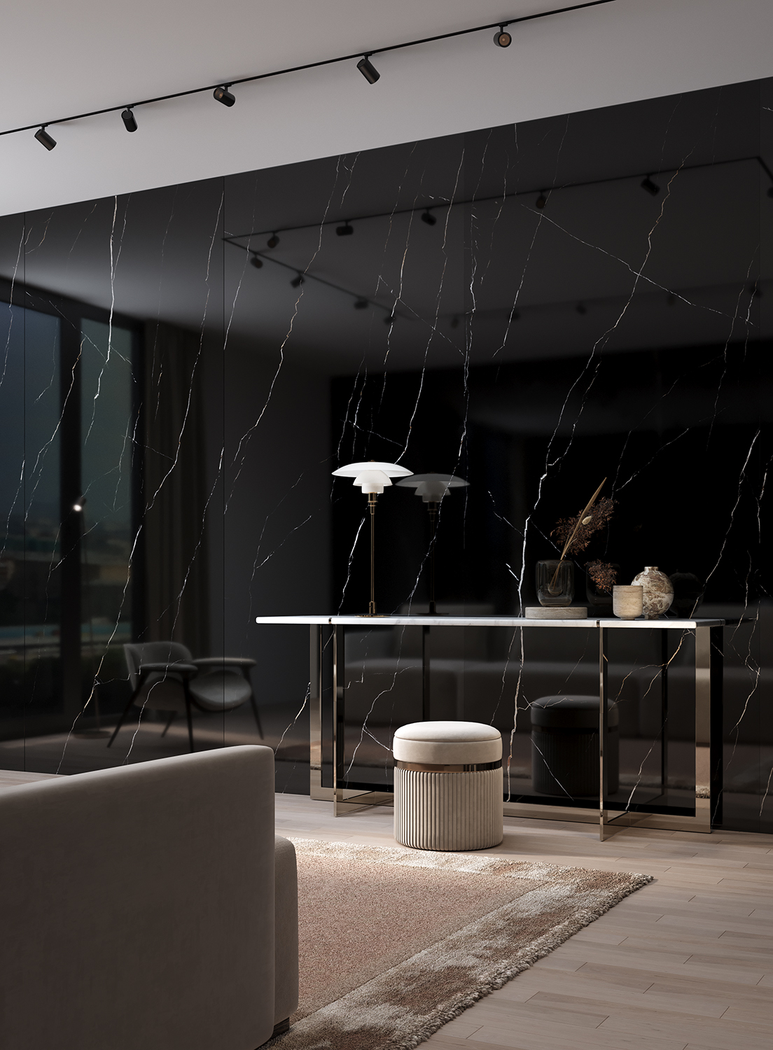 Бесконечная элегантность: керамический слэб STAROSLABS STP-ST180 INCOLOR Double Polished - Вид №2