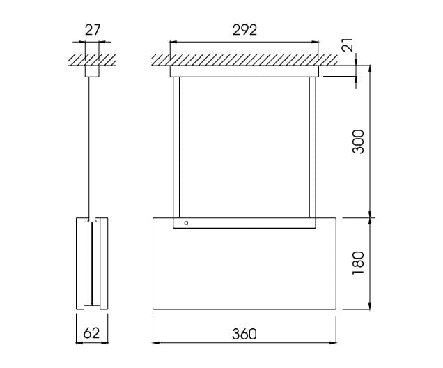 Подвесной светодиодный аварийный свет DAISALUX GALIA ARCH-00115704 - Вид №2