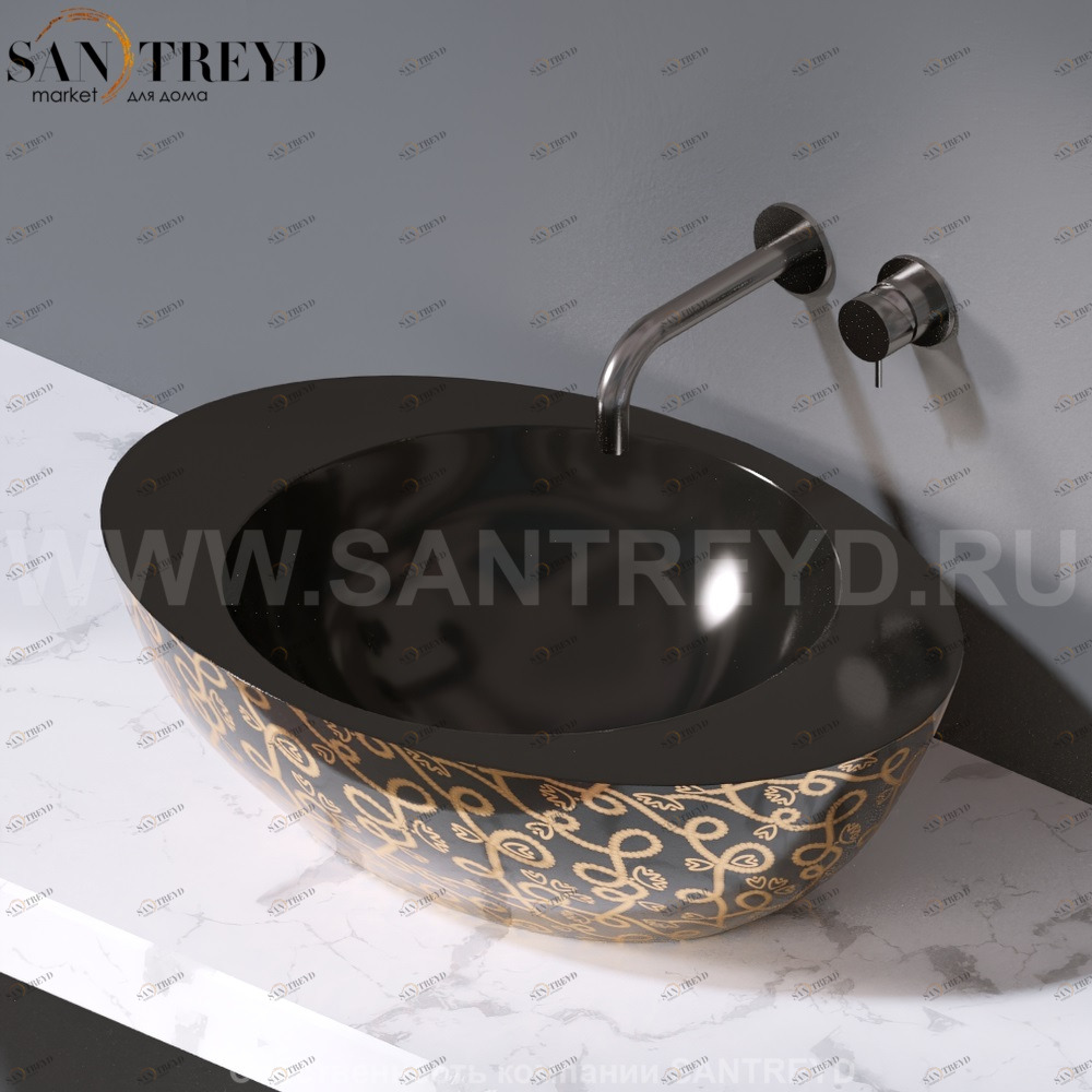 L269.401G Накладная раковина на столешницу  овальная A. e T. Italia ACCENT AeT ITALIA