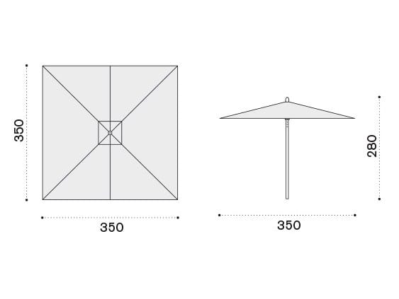 Полиэстер зонтик Ethimo ARCH-00135968 - Вид №12