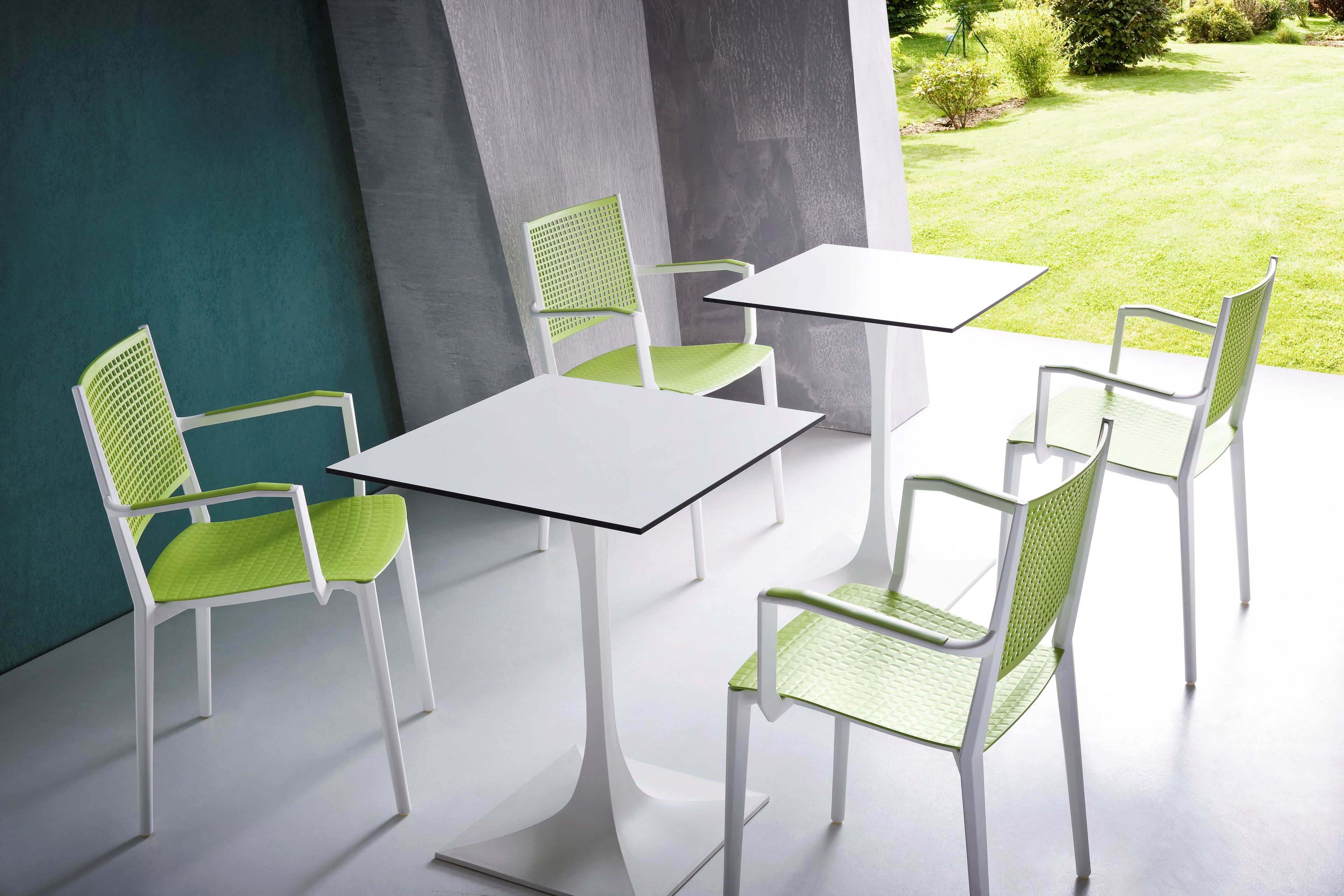 Штабелируемый стул из инженерного пластика GABER Kalipa ARCH-00067958 - Вид №4