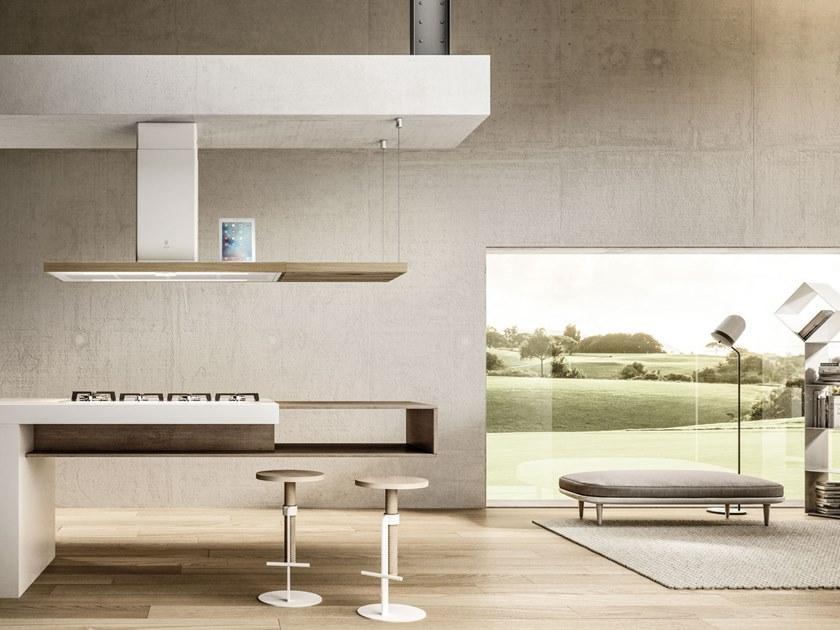 Elica Островная вытяжка со встроенным освещением sun-id-1394792 - Вид №1