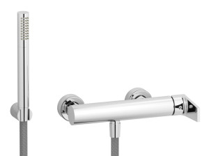 Открытый смеситель для душа с ручным душем