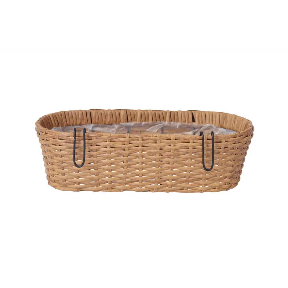 Кашпо для цветов 14x22x50 см v15 л пластик натуральный Santreyd Балконный STLM-2160917 - Вид №4