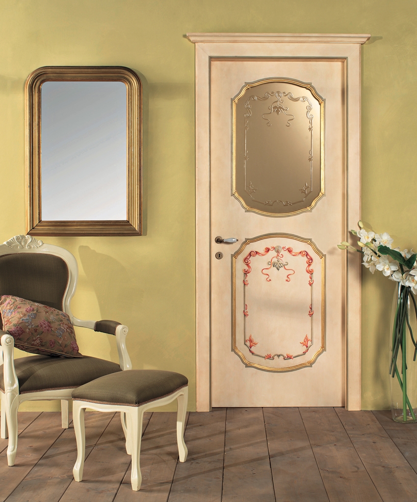 I2 Tifernoit Дверь, украшенная вручную Porte  - Вид №1