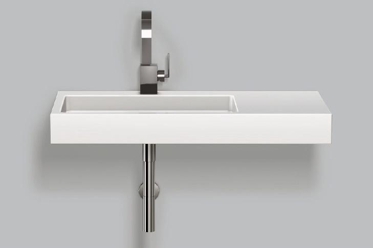 4102000400 Умывальник, wt.re1000h.l, белая, для простого ухода Alape серия RE (X.plicit) 