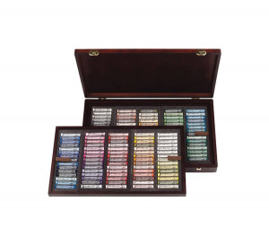 31814150 Набор пастели Rembrandt Мастер 150цв деревянный короб Основные цвета Royal Talens