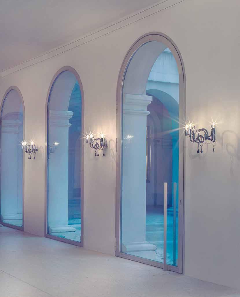 Sylcom Бра из стекла с кристаллами Street 2002 - Вид №1