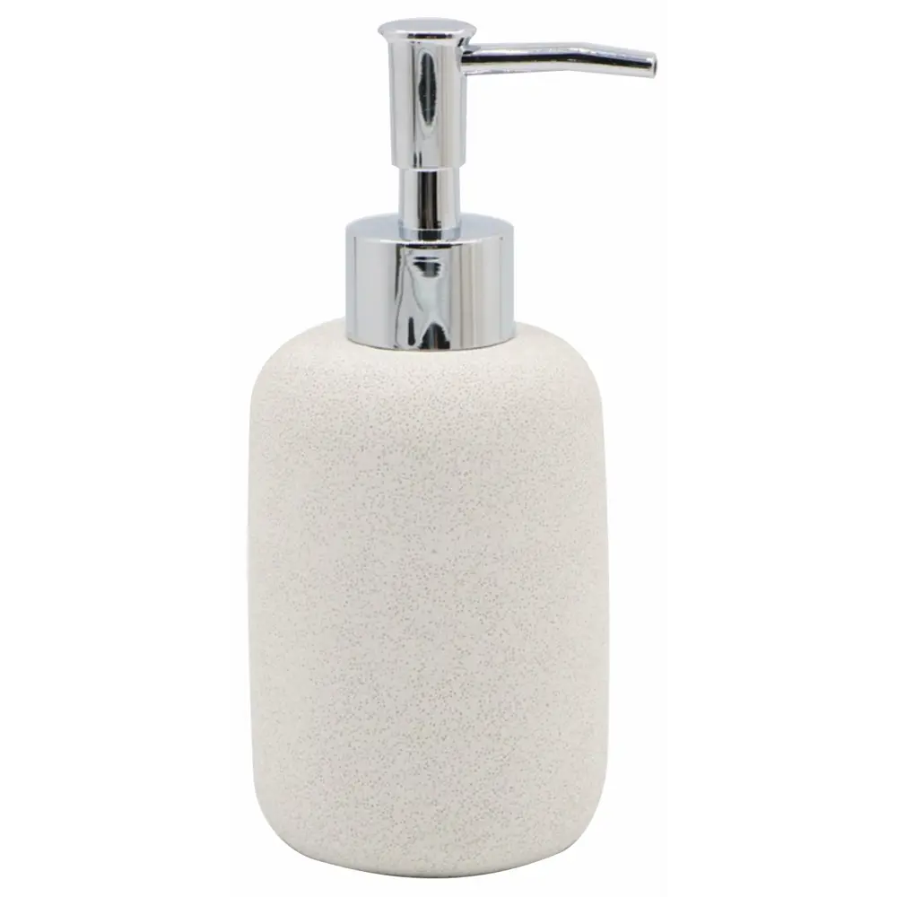 Дозатор для жидкого мыла Аквалиния Stone CM0065BA-LD цвет белый STLM-2000619