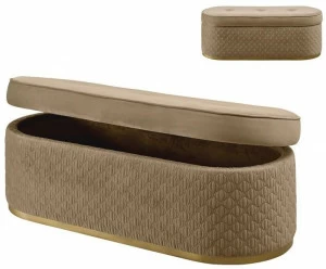 A.R. Arredamenti Скамья-контейнер из ткани Oliver Ol36