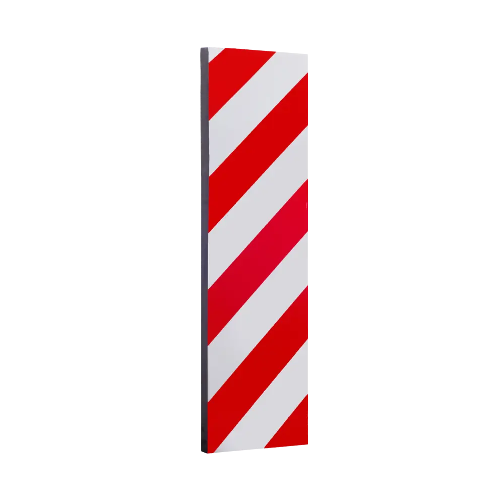 Демпфер для стен 50x15 см, пластик, цвет красный/белый 82190170 STLM-2025011 STANDERS 