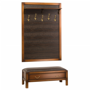 11167,11161 Настенная прихожая Лотос Комби 3/5 Орех BOGACHO