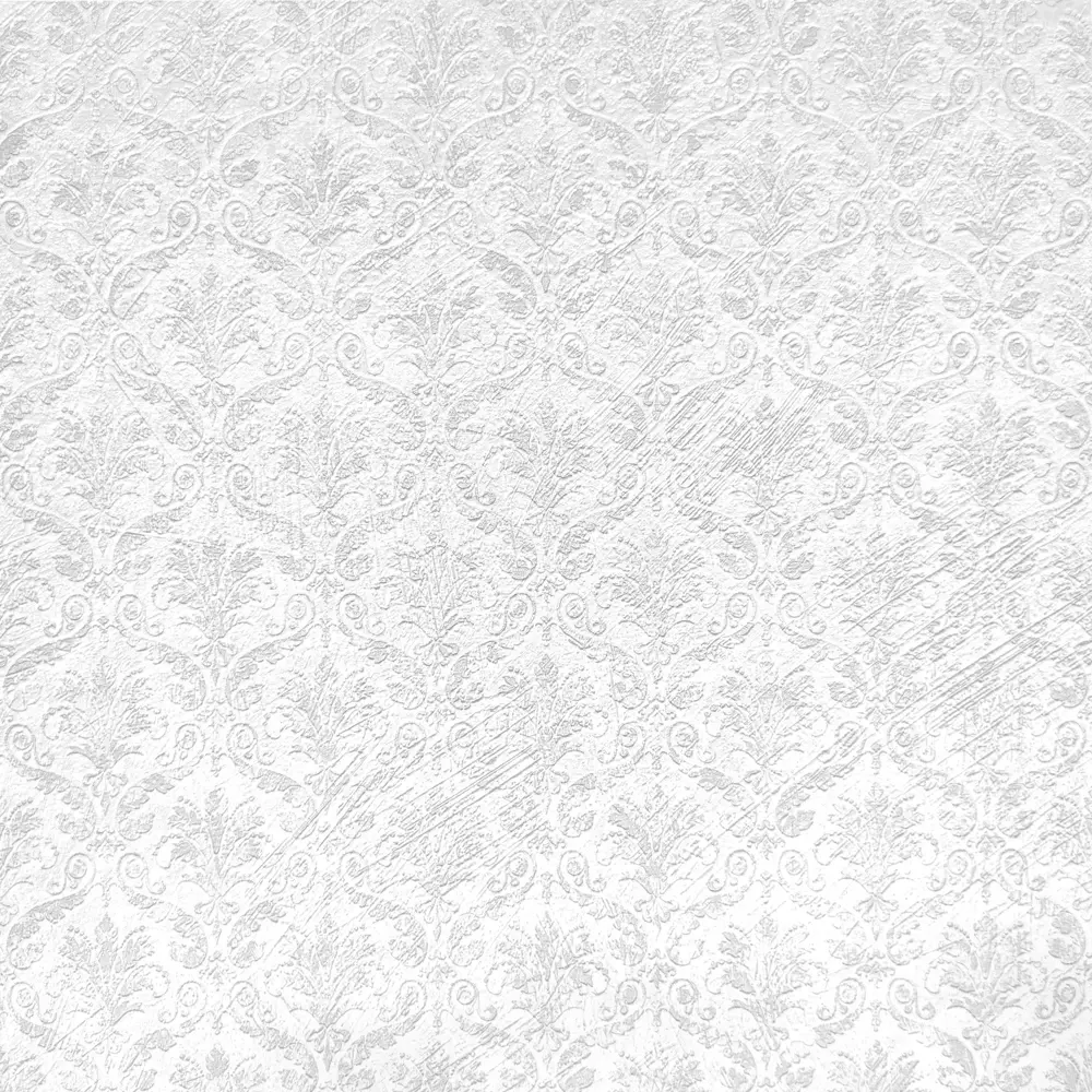 Обои виниловые на флизелиновой основе Erismann Benefit белые 1.06 м ЭР60163-01 84311131 STLM-2149311 - Вид №1